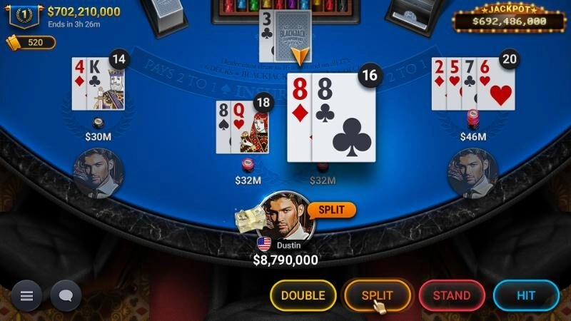 Chiến lược và mẹo chơi Blackjack hiệu quả tại Jun88